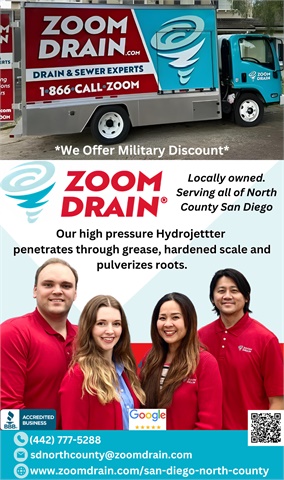 Zoom Drain SD North County