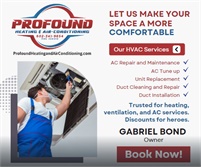 Profound Heating & Air Conditioning LLC