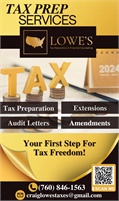 Lowe's Tax Preparation, LLC