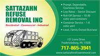 Sattazahn Refuse Removal, Inc.