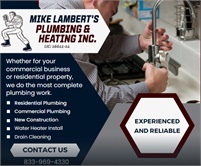 Mike Lambert's Plumbing & Heating, Inc.