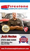 Firestone Complete Auto Care - Josh Heston